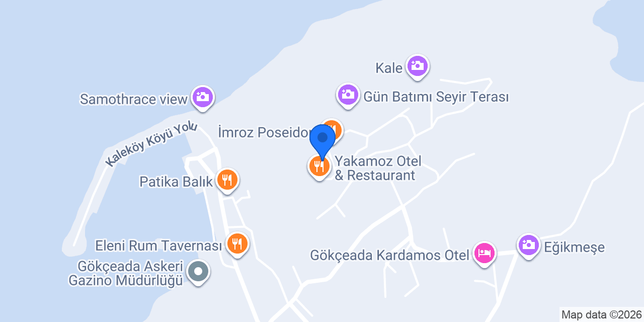 İmroz Begonvil & Kahvaltı konumu