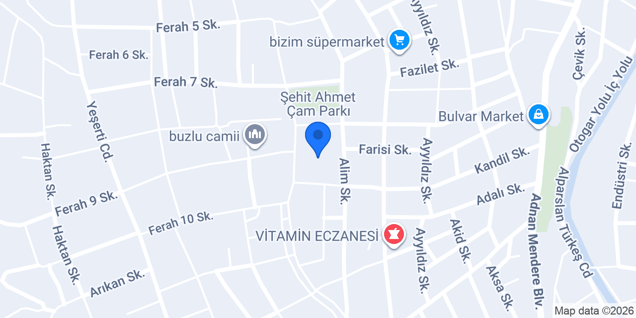 Atatürk Ortaokulu konumu