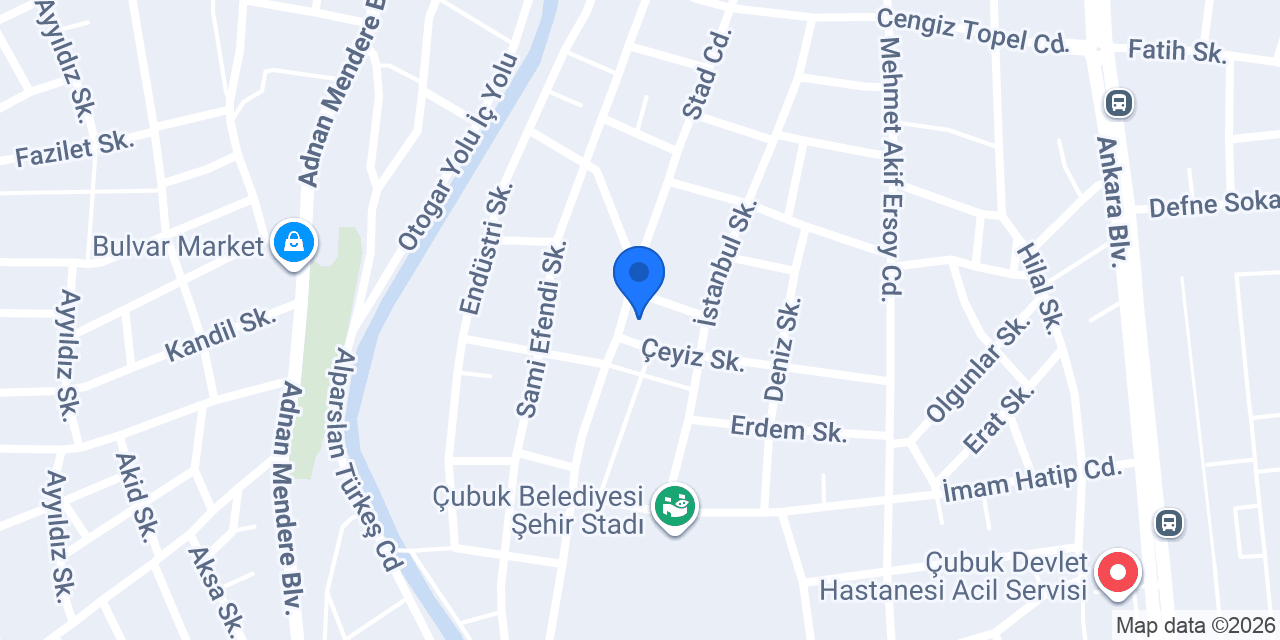 ÇINAR ELEKTRİK ELEKTRONİK konumu