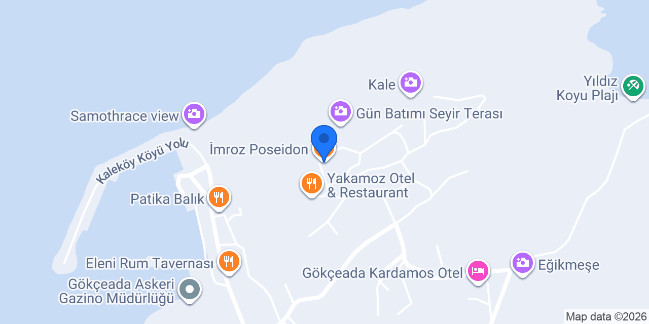 İmroz Poseidon konumu