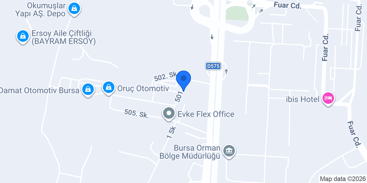 PERİHANOĞLU OTOMOTİV konumu