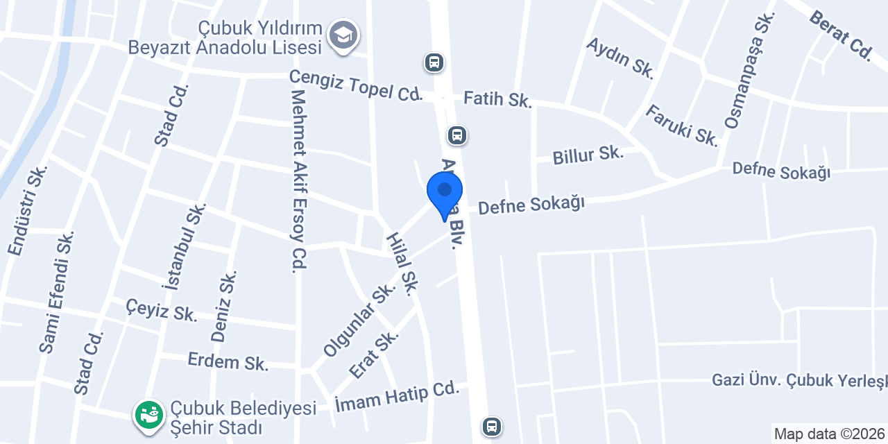 ÖZEL ÇUBUK HEDEFİM KURS MERKEZİ konumu
