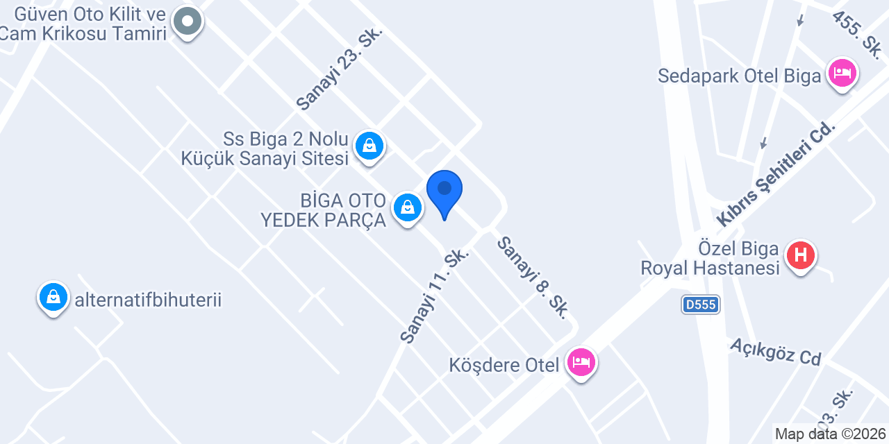 17 STORE Vodafone konumu