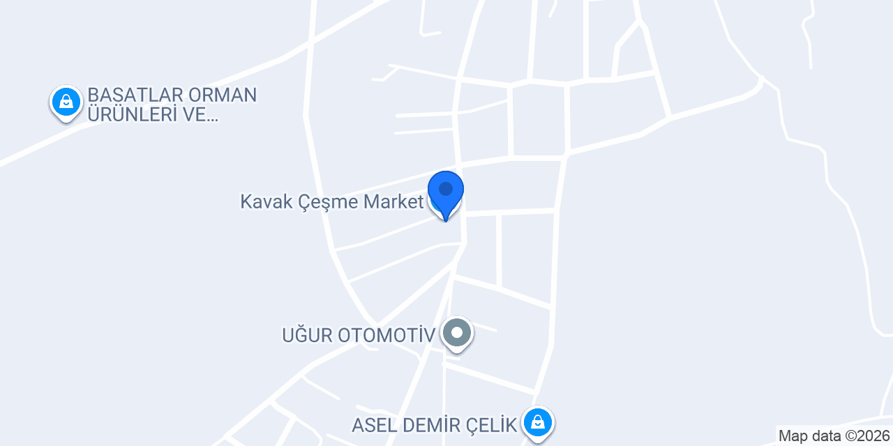 Kavak Çeşme Market konumu