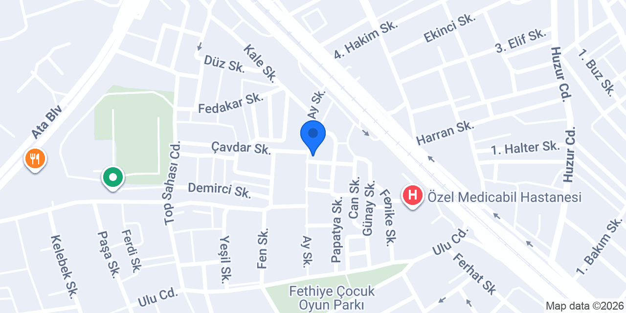 Bursa Pak Temizlik-Nilüfer konumu