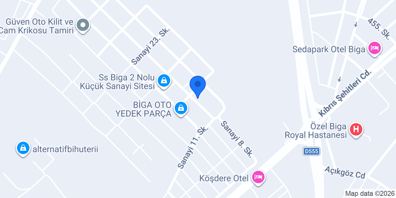 Metay Oto konumu
