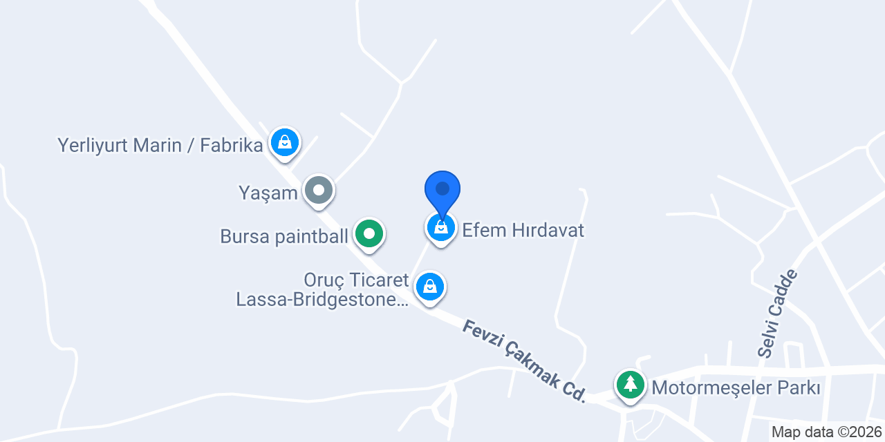 Morza Otomotiv Yedek Parça A.Ş. konumu