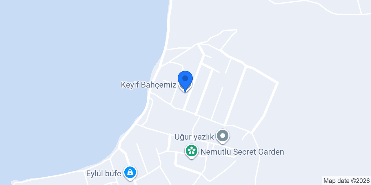 Keyif Bahçemiz konumu