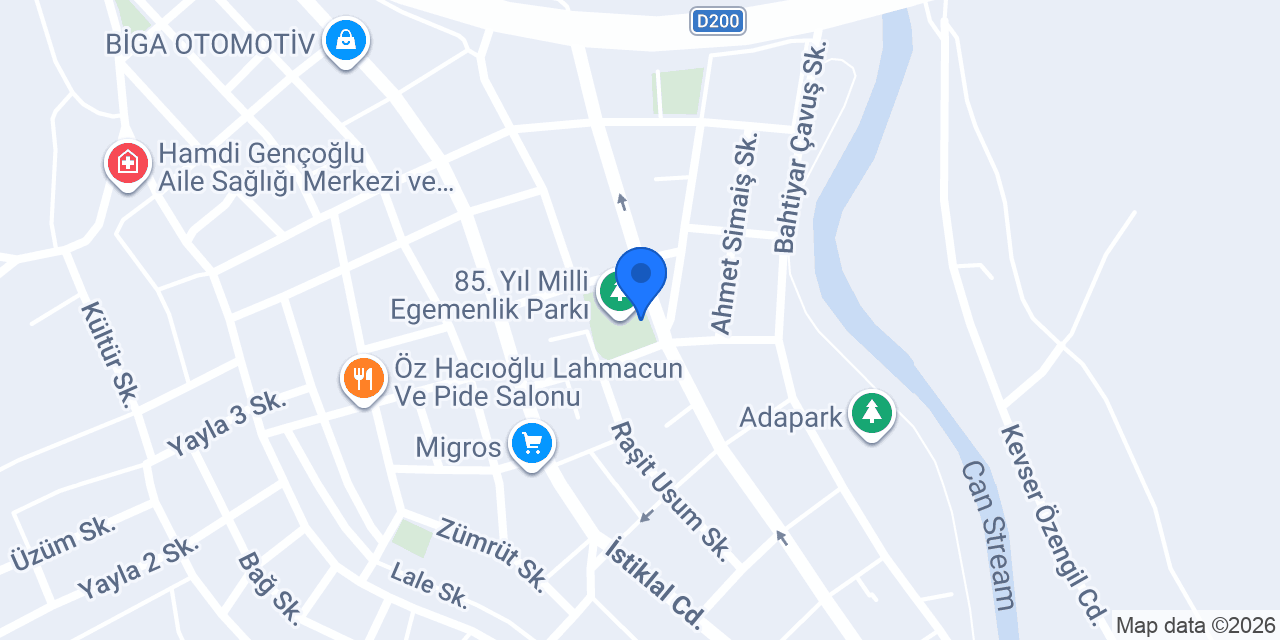 Ada Taksi konumu