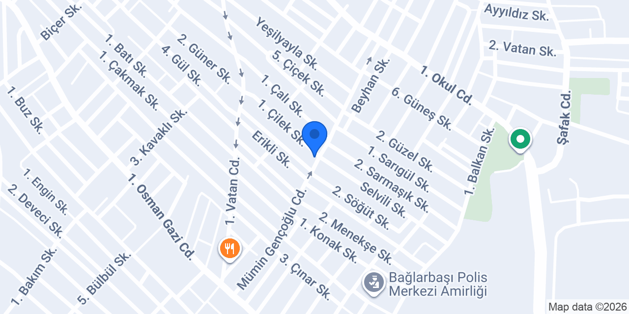 Bağlarbaşı Gümüş konumu