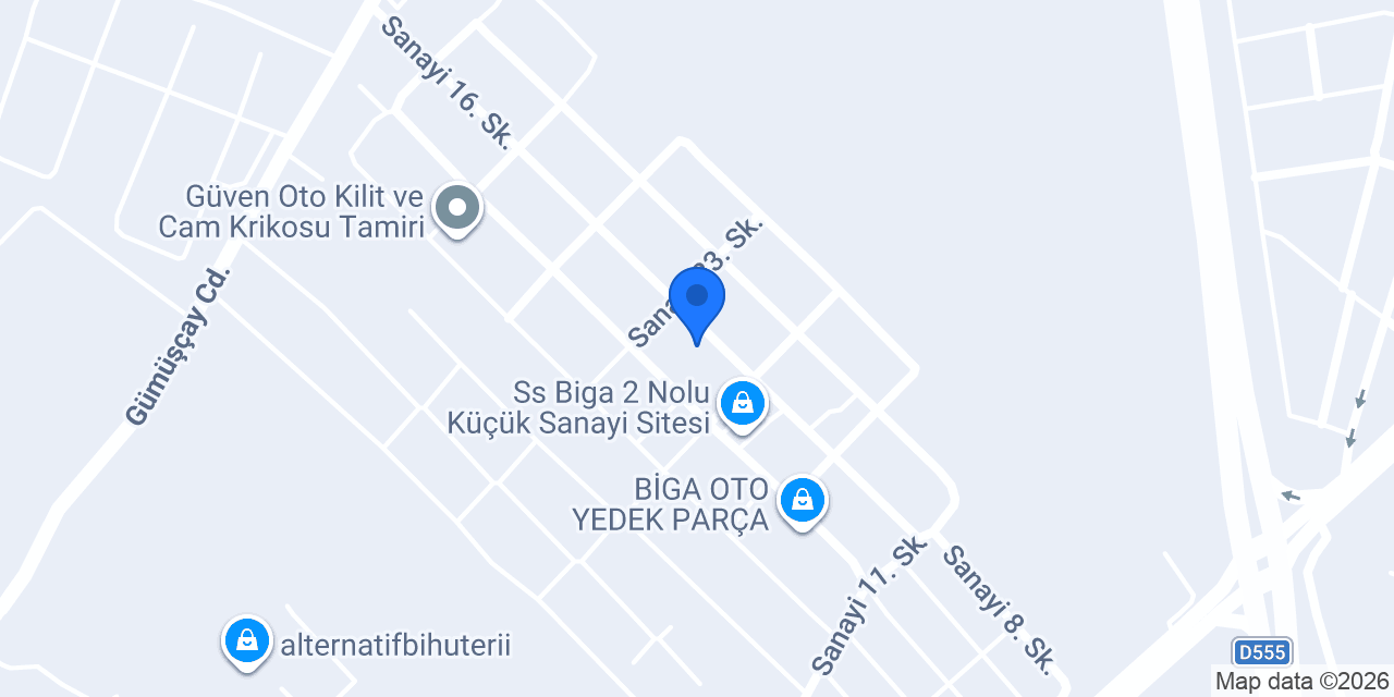 METİŞ ÇELİK YAY SAN. VE TİC. LTD.ŞTİ konumu