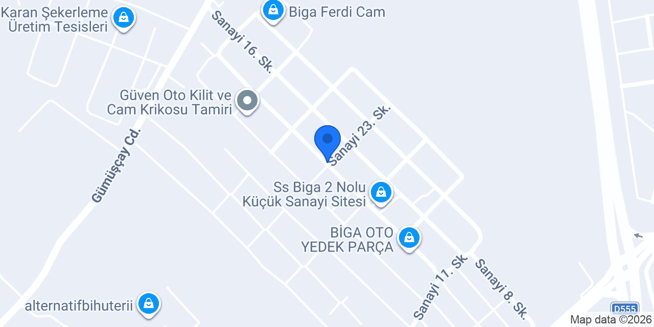 BİGA'DAN konumu