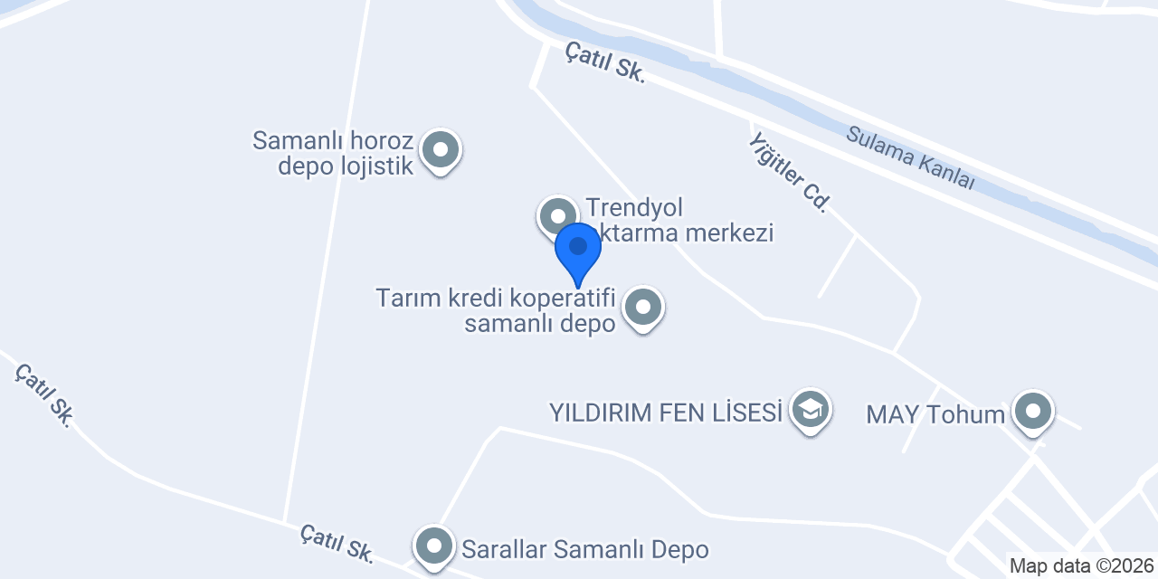 Öztutuş Tekstil İplik Satış Noktası konumu