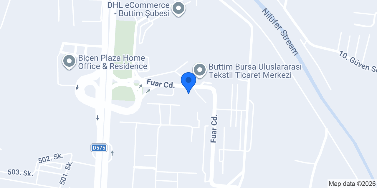 Buttim Kültür Merkez konumu
