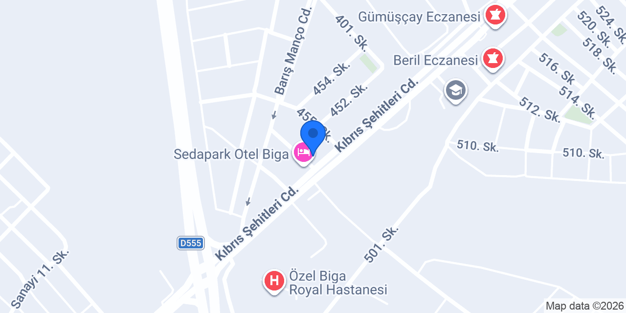 özel biga açı koleji konumu