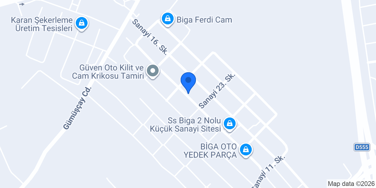 GİDER OTO ELEKTRİK konumu