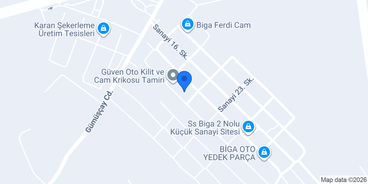 Hedef Oto konumu