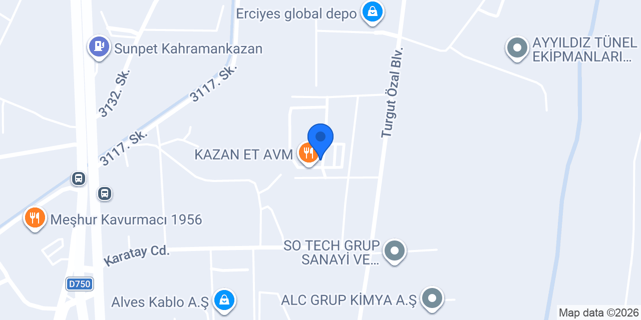ALKANLAR KASAP konumu