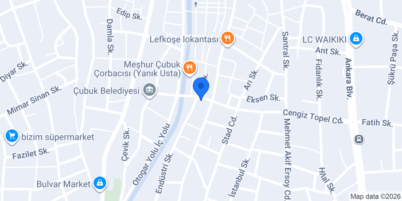 Ergün mobilya konumu