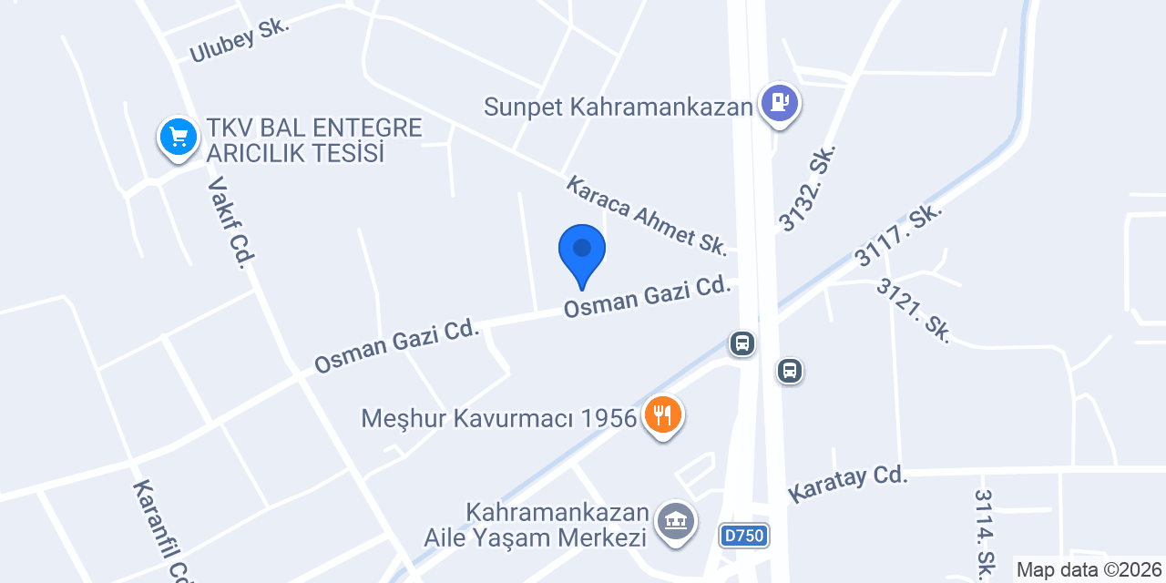 İnci Arıcılık konumu