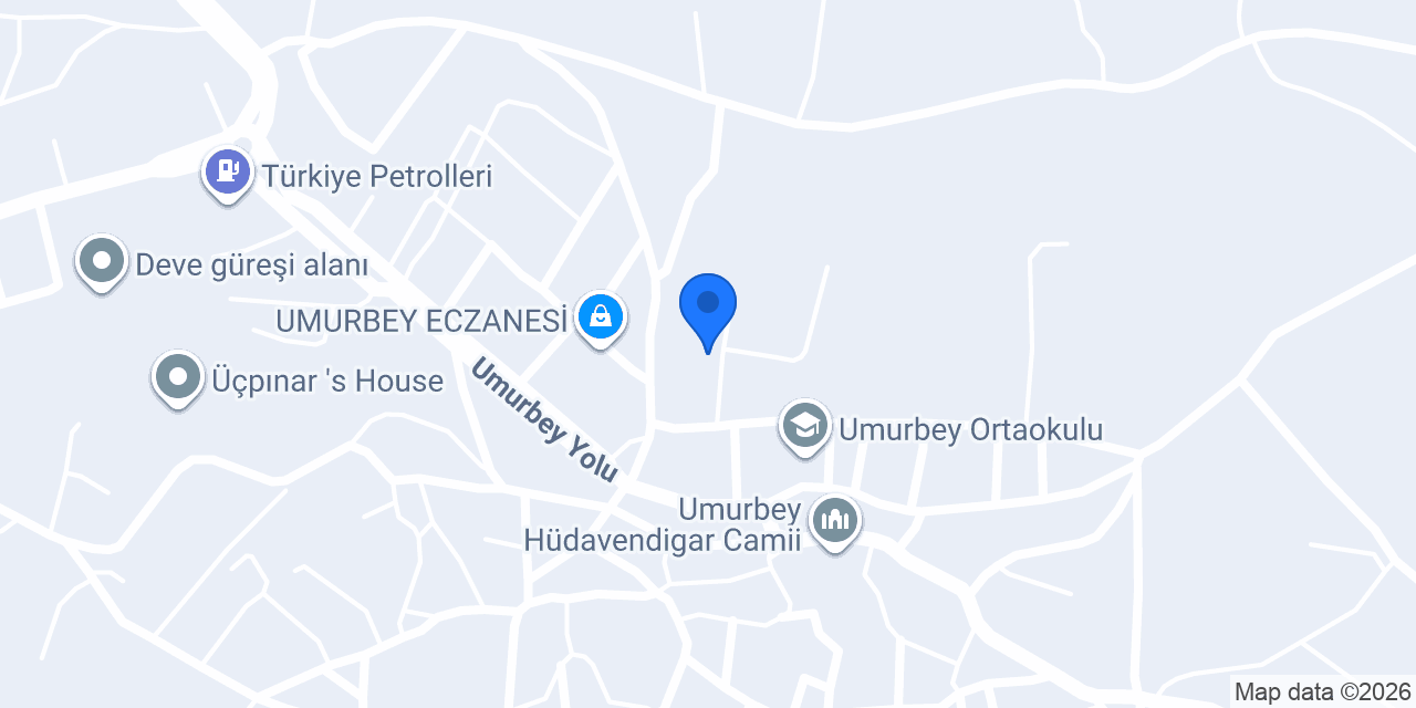 Umurbey İlkokulu konumu