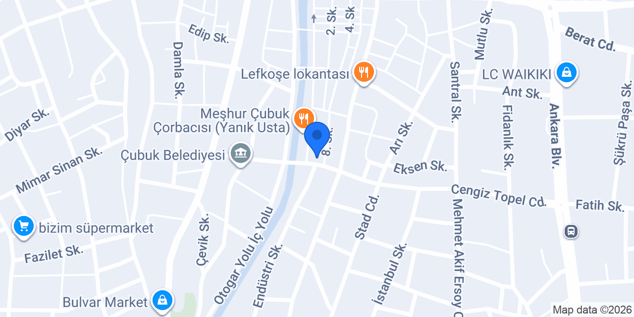 Köşem Kebap konumu
