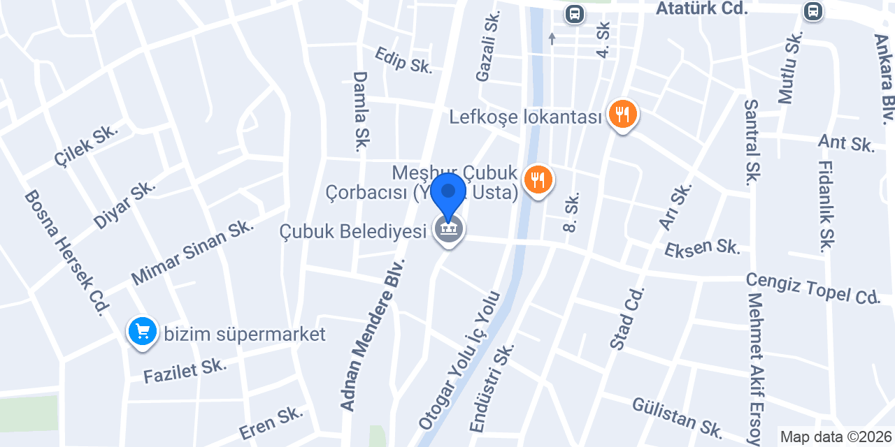 Ankara Çubuk Ev & Oto Çilingir Anahtarcı konumu