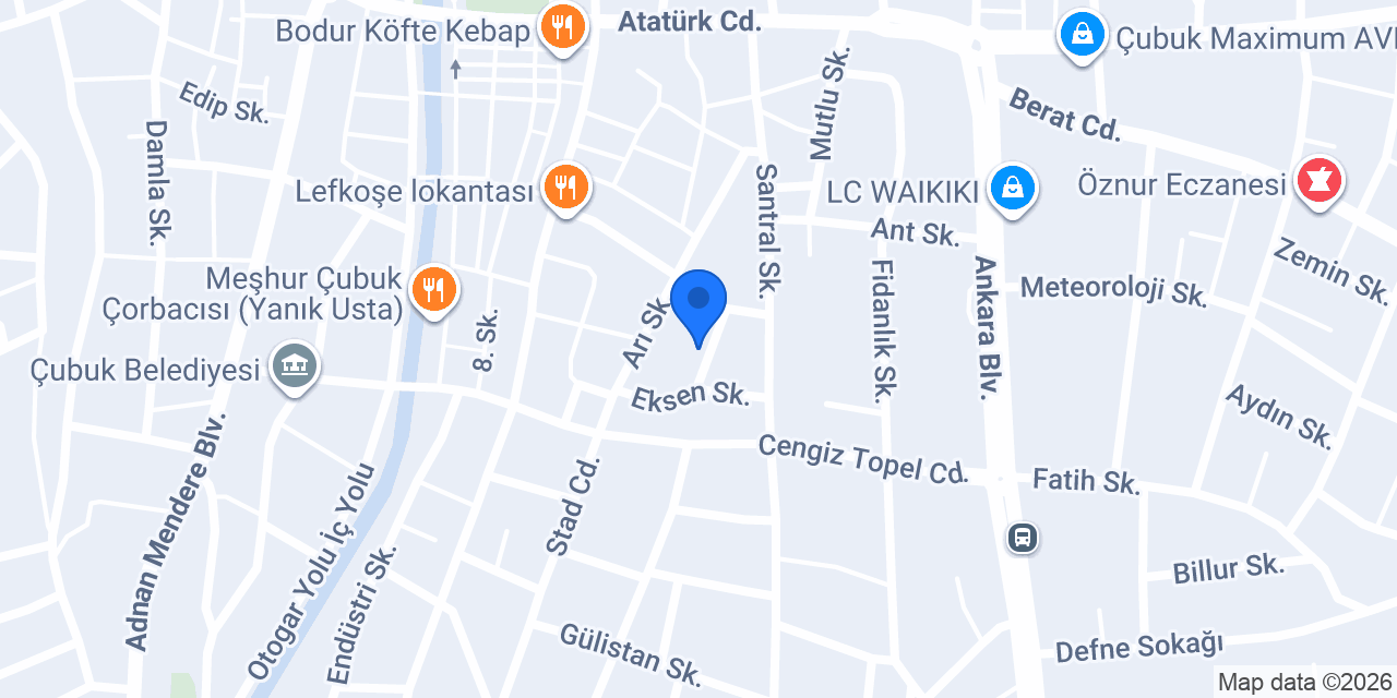 Rota Kitap Kafe konumu
