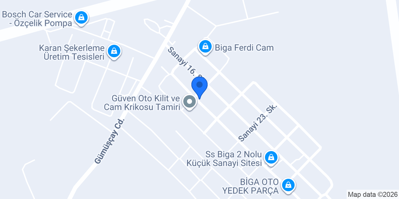 MADAN OTO konumu