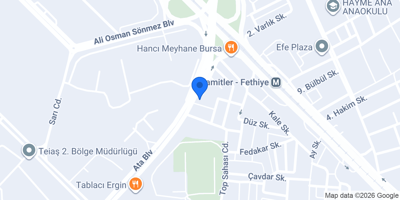 Beyaz Diş Kliniği konumu