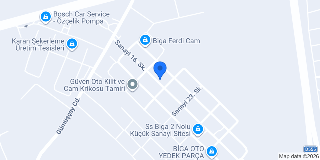 Erden Ticaret konumu