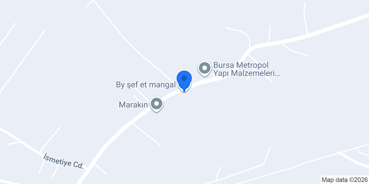 By şef et mangal konumu