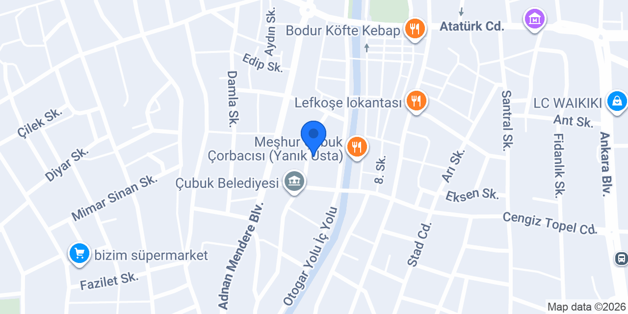 Zena Çiçekçilik konumu