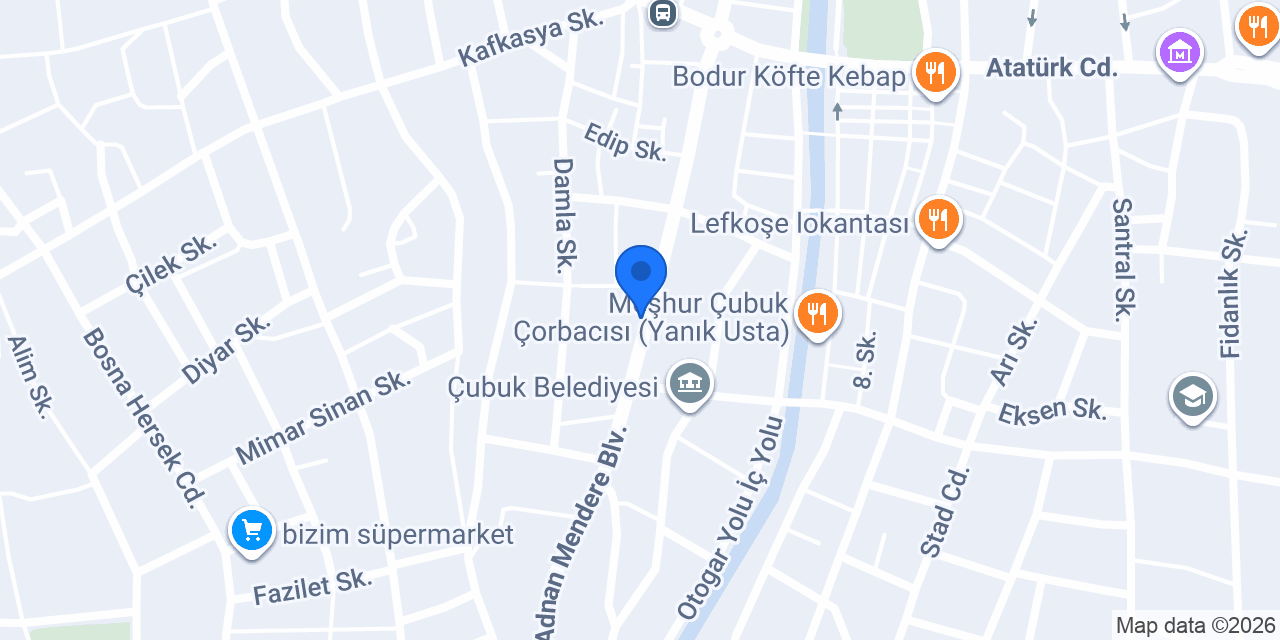 Aygün mobilya İmalatçı konumu