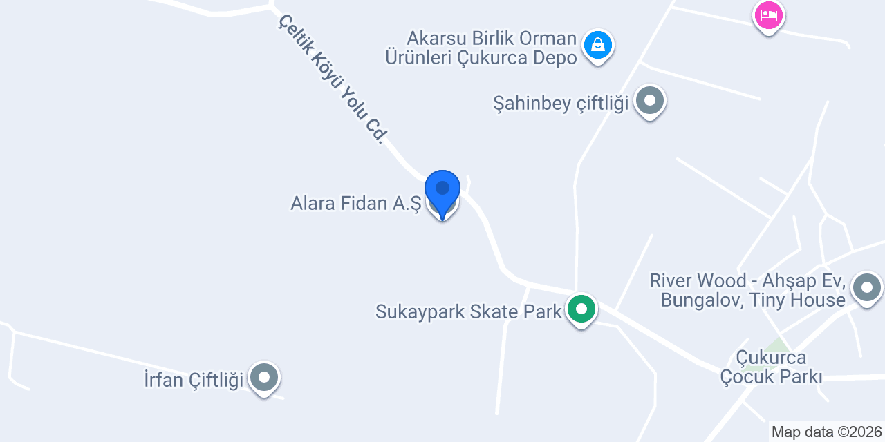 Alara Fidan A.Ş. konumu