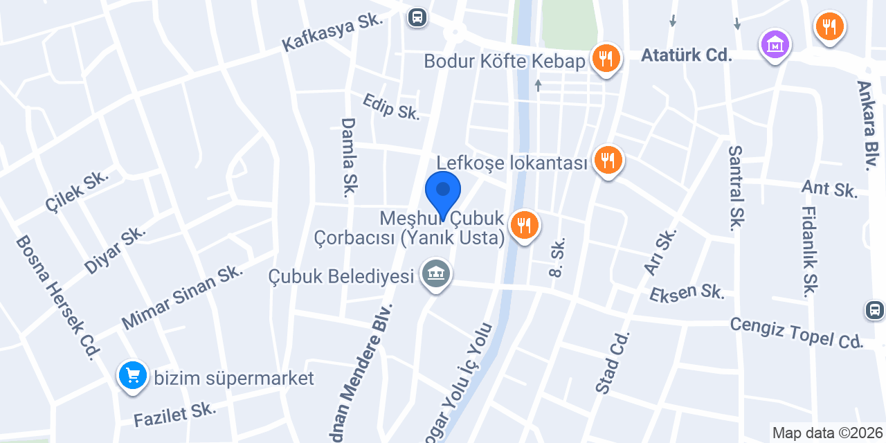 Uçan Kanat Piliç konumu
