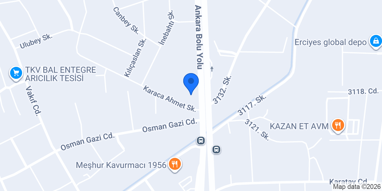 Ayder Ekmek Kahramankazan konumu