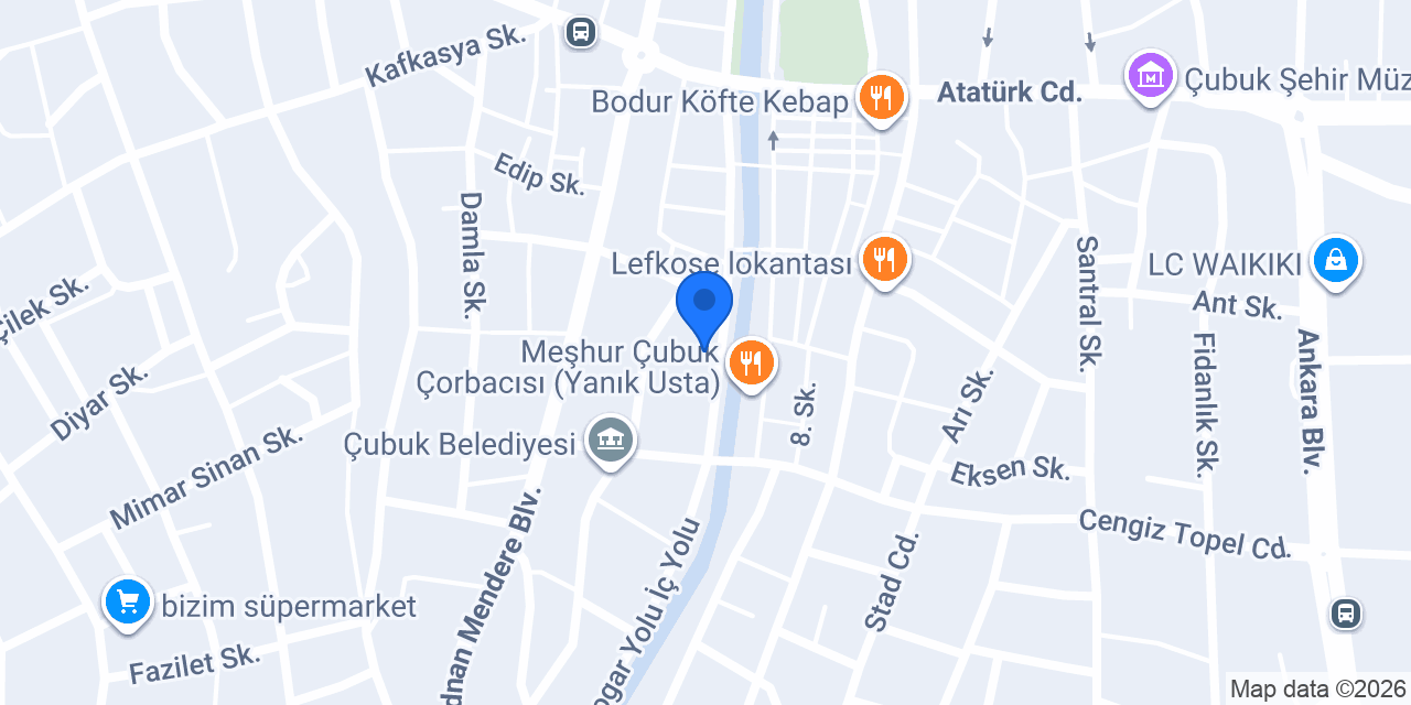 06 CADDE PİLAVCISI konumu