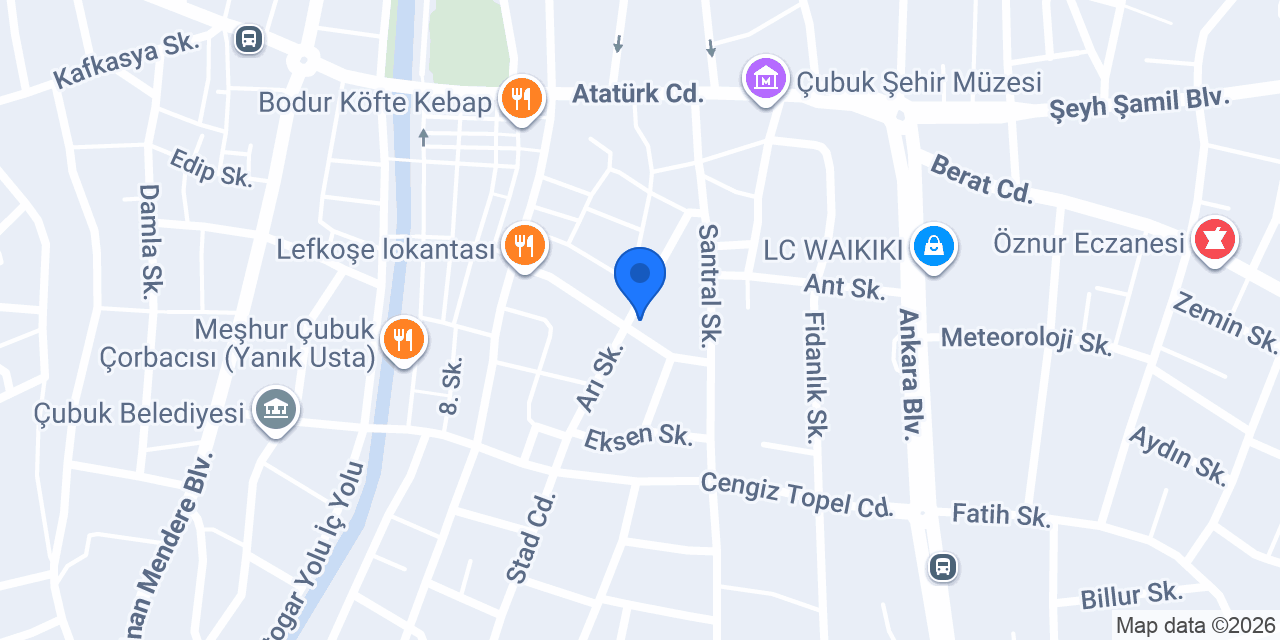 Bayram Yapı Malzemeleri konumu