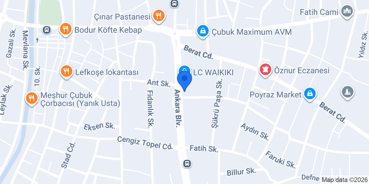 Mercan Çiçekçilik konumu