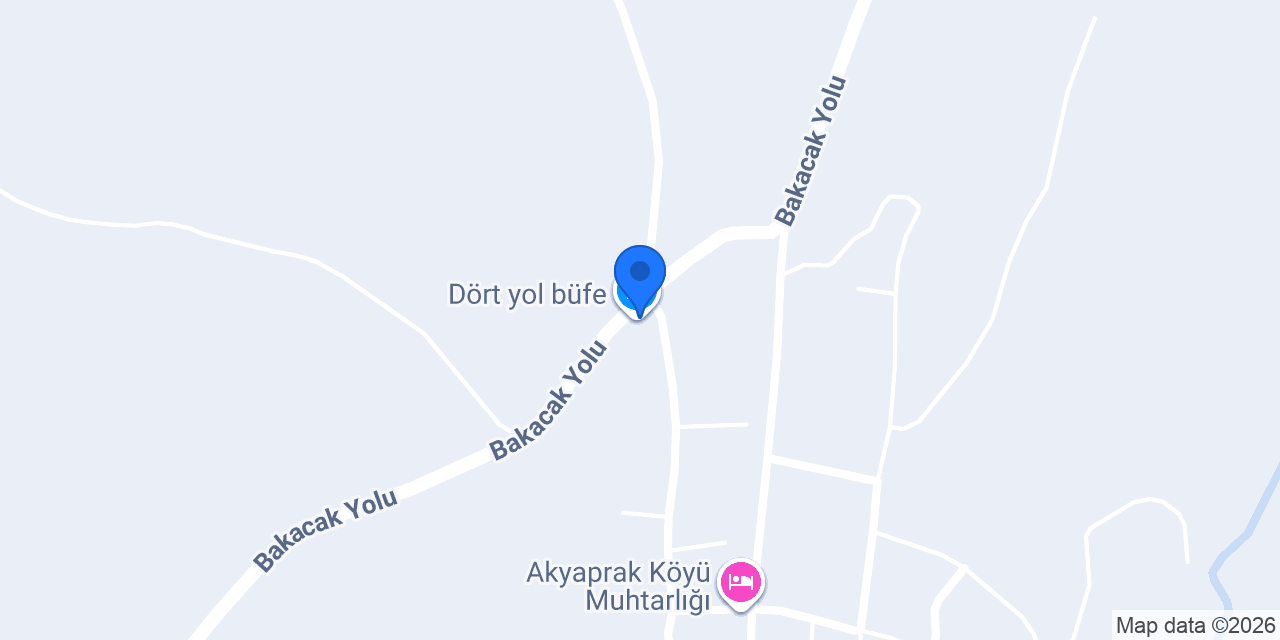 Dört yol büfe konumu