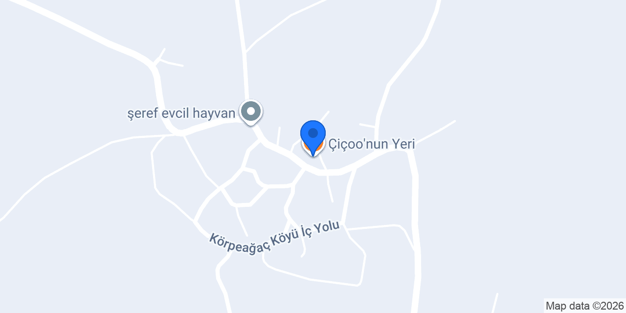 Çiçoo'nun Yeri konumu