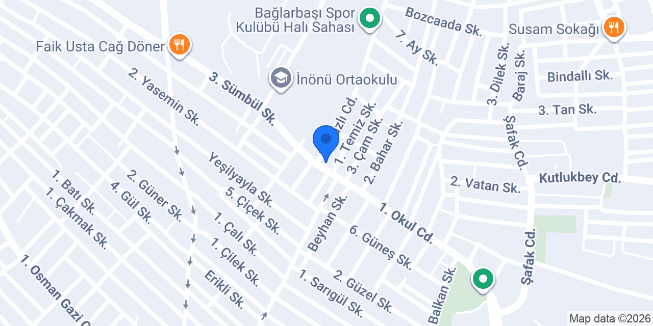 Akut Optik konumu