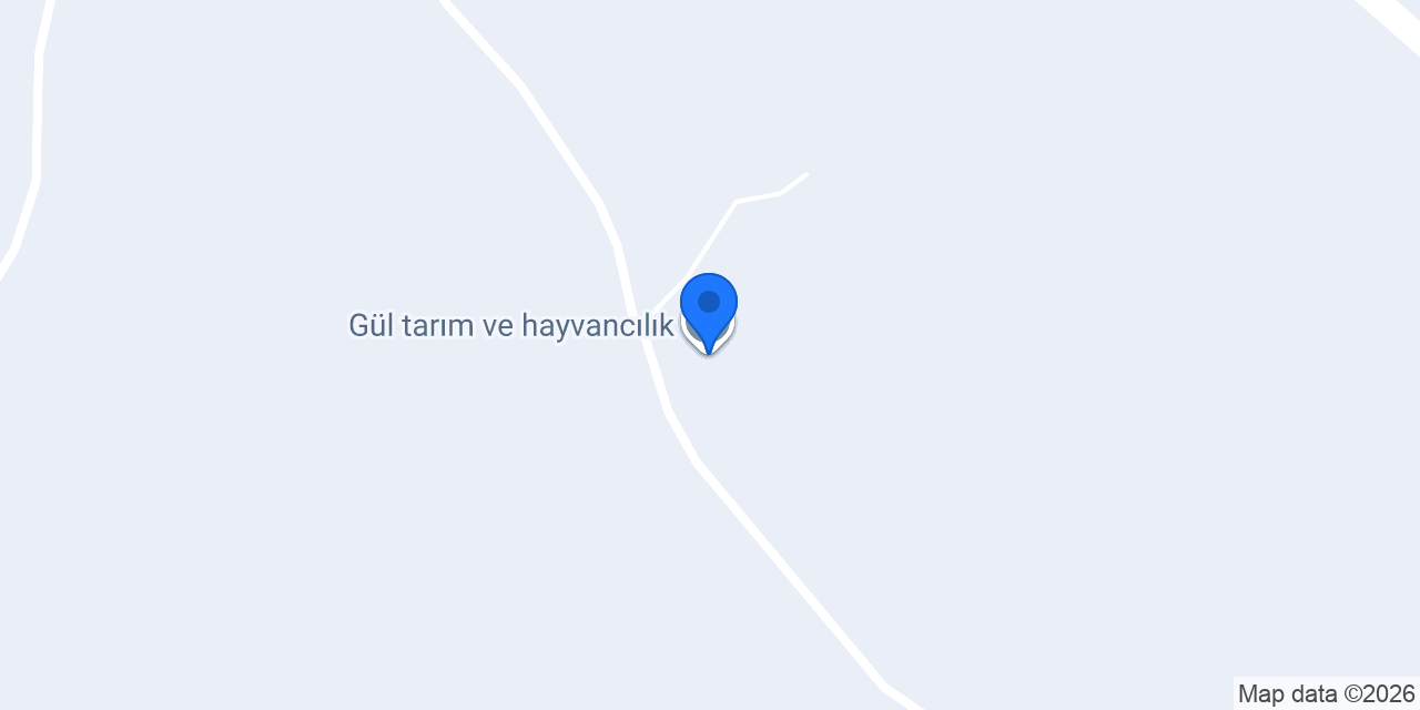 Gül tarım ve hayvancılık konumu