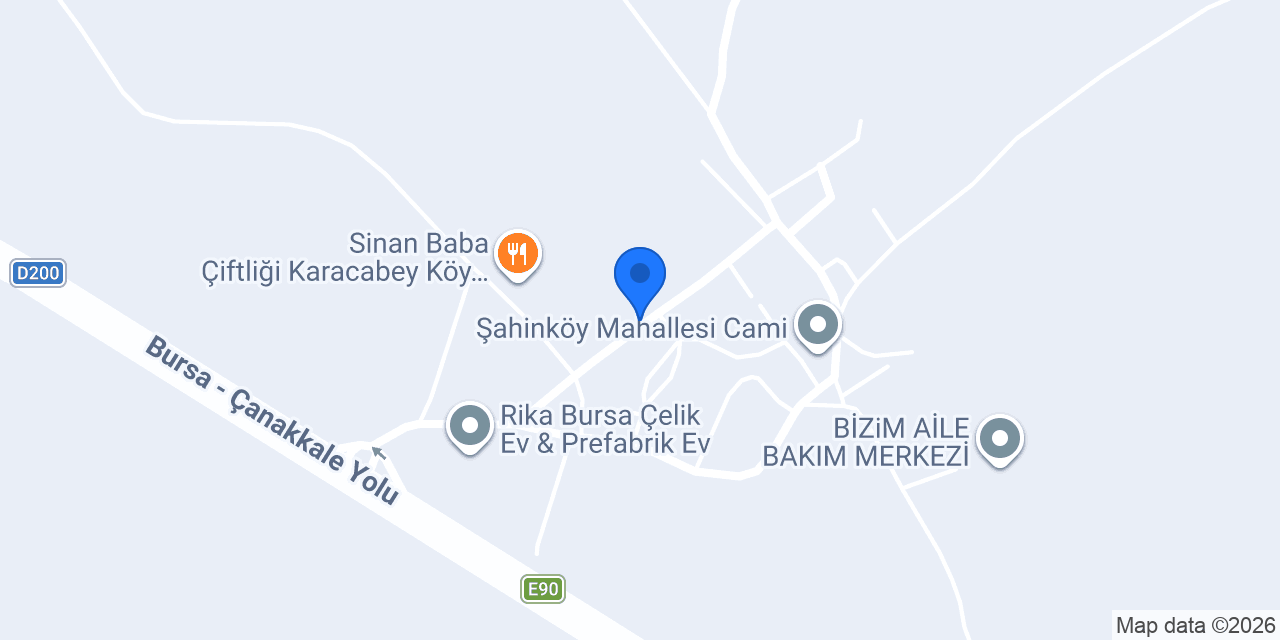 Karacabey Kurbanlık konumu