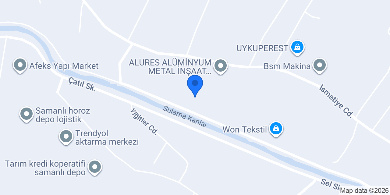 CAMAK MAKİNA SANAYİ ve TİCARET LTD. ŞTİ. konumu