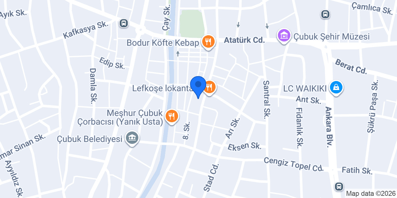 Teber Optik konumu