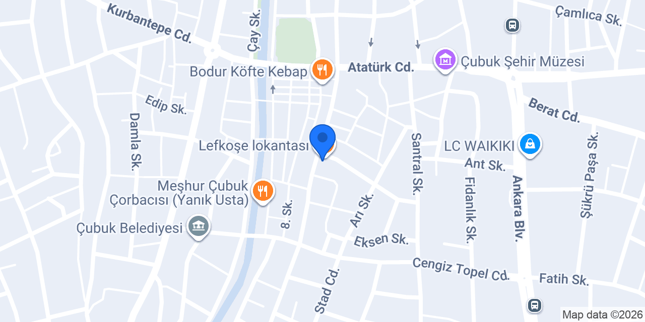 Çubuk vip taksi konumu
