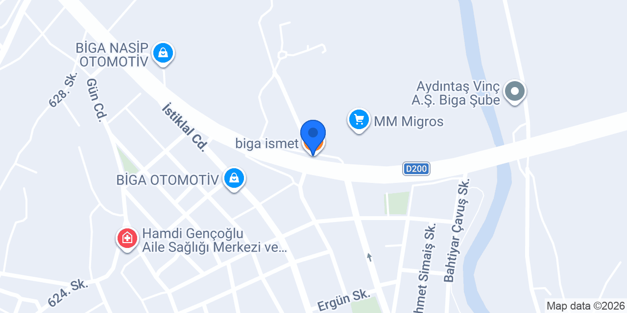biga ismet konumu