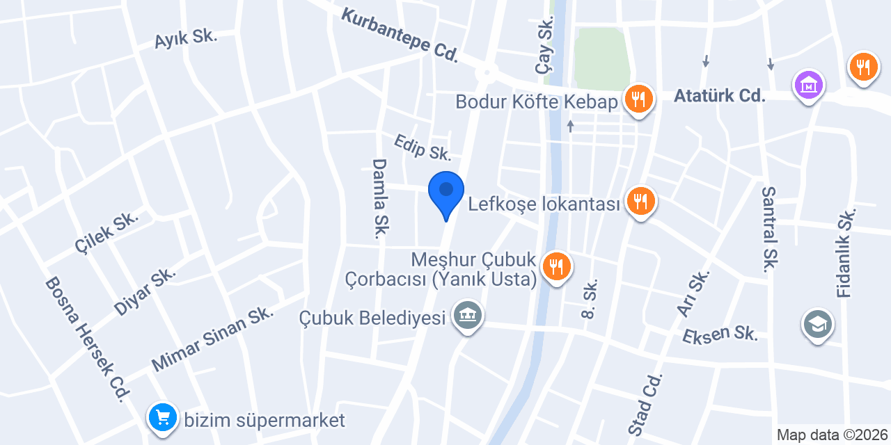Bilgin Aktif Yaşam Merkezi konumu